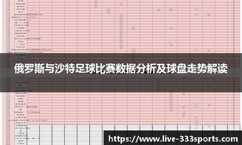俄罗斯与沙特足球比赛数据分析及球盘走势解读